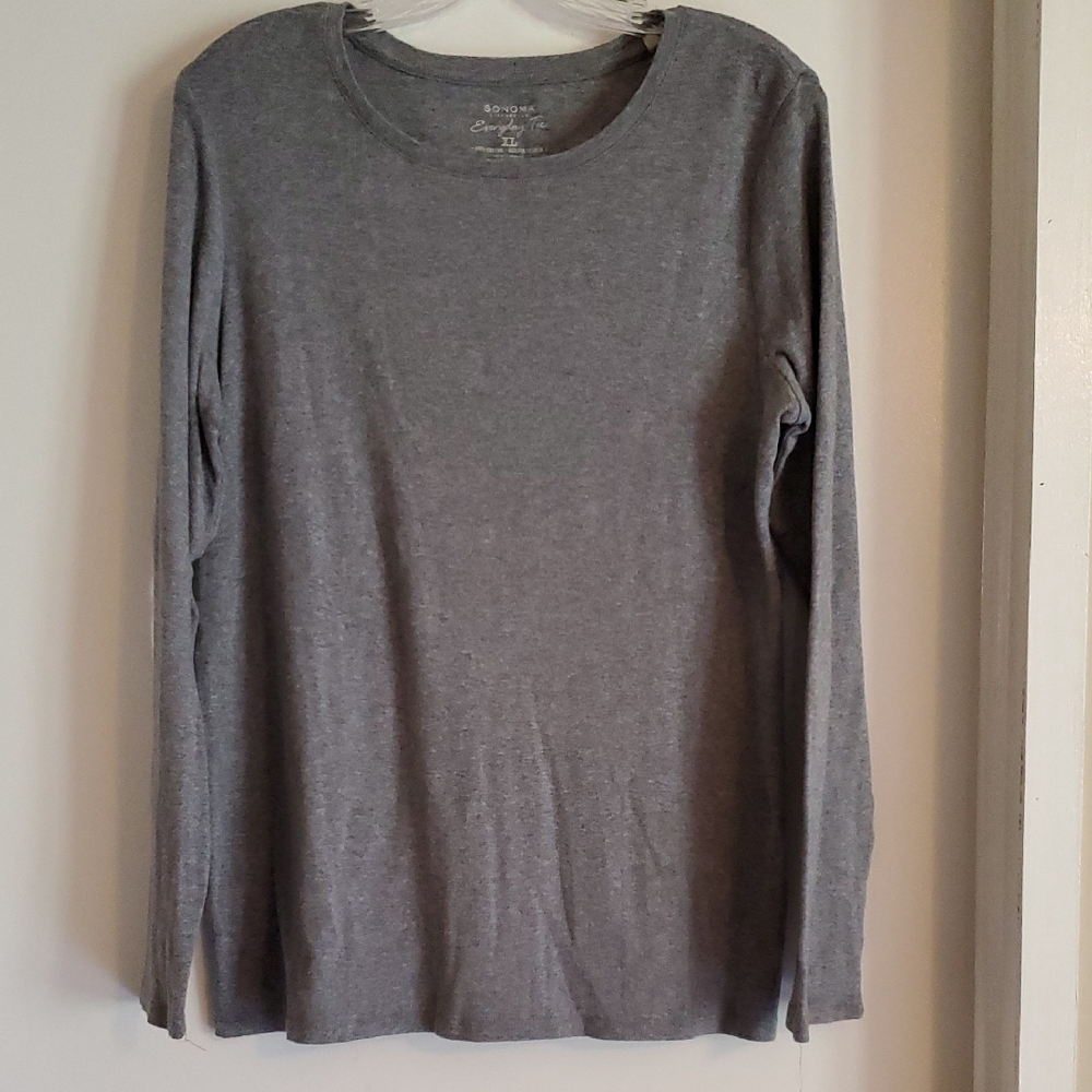 Sonoma Gray Long Sleeve Tee